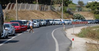 Çanakkalede Bayram Tatili Kuyruğu