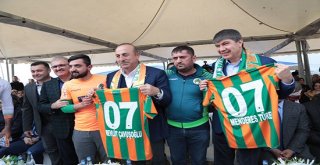 Alanyaspor Tesislerinin Temeli Törenle Atıldı