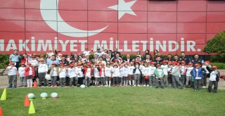 Minik İtfaiyeciler Yarıştı