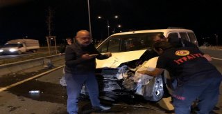 Ağrıda Trafik Kazası: 3 Yaralı