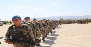 224 Komando Ve Mayın Arama Köpeği Zona Suriyeye Uğurlandı