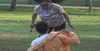 Bornoz Şakası Yapan Youtuber, Sert Kayaya Çarptı