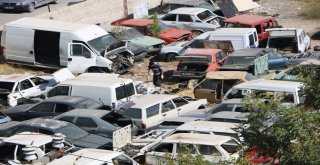 Gaziantepte Yediemin Otoparkı Yedek Parça Deposuna Dönüştü