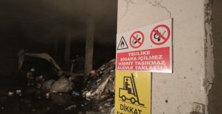 Tuzlada Organize Sanayi Bölgesinde Korkutan Yangın