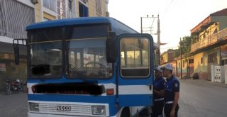 Salihlide Belgesiz Servis Taşımacılığına Geçit Yok