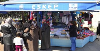 Eyüpsultanlı Kadınların El Emekleri Eskeple Değer Kazanıyor