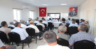 Samsatta Güvenli Eğitim Toplantısı Yapıldı
