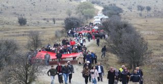 Çankırıda İstiklal Yolu Yürüşünün 9.su Gerçekleştirildi