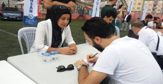 Avcılarda İş Görüşmesinde Rekor Denemesi