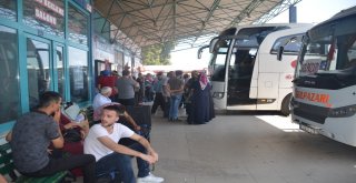 Otogarda Kurban Bayramı Yoğunluğu Başladı