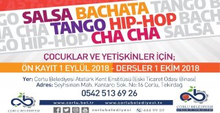 Çorlu Belediyesi Gençlik Ve Spor Kulübü, Dans Kursu Açacak