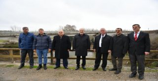Başkan Zekai Kafaoğlu İvrindi İlçesinde  Köprü Çalışmasını İnceledi.