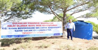 Koçarlı Pınarcık Mahallesinde Su Sevinci