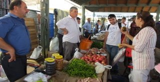 Burhaniyede Organik Pazarı Açıldı