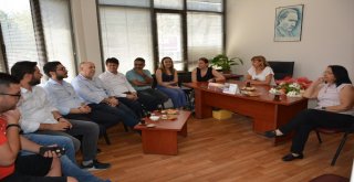 Ak Partiden Manisa Gazeteciler Cemiyetine Bayram Ziyareti