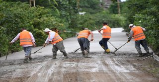 Altınordu Belediyesinden 4 Yılda 216 Kilometre Beton Yol