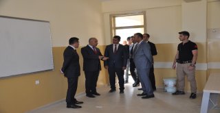 Muş Alparslan Üniversitesi Rektörü Polat, Bulanık Myö Binasında İncelemede Bulundu