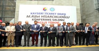 Kayseri İl Ve İlçe Odalar Ve Borsa Ortak Toplantısı Yapıldı ...