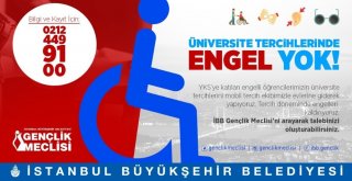 İbbden Engelli Öğrencilere Mobil Tercih Hizmeti