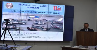 Manisada Acil Çağrı Hizmetleri İl Koordinasyon Komisyonu Toplandı