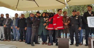 Şehit Polise Silah Arkadaşlarından Yürek Burkan Veda