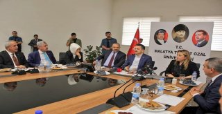 Bakan Pakdemirliden Turgut Özal Üniversitesine Ziyaret