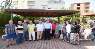 Tütüncü, Site Sakinlerini Dinledi