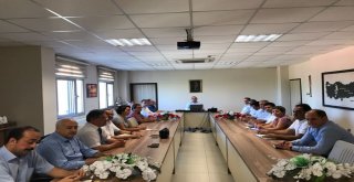 Burhaniyede Şube Başkanları Bir Araya Geldi