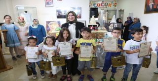 Miniklerin Eserleri Görücüye Çıktı