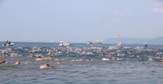 Çanakkalede Troya Açık Su Yüzme Yarışı Gerçekleşti