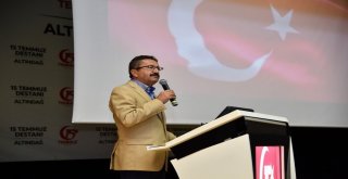 Cemil Meriç Kültür Merkezinde 15 Temmuz Anma Programı Düzenlendi