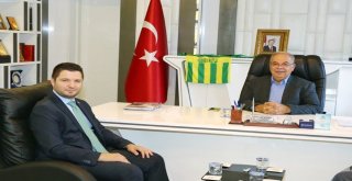 Milletvekili Toprak Başkan Kutlu İle Bir Araya Geldi