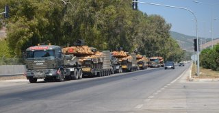 Suriye Sınırına Askeri Sevkiyat Sürüyor