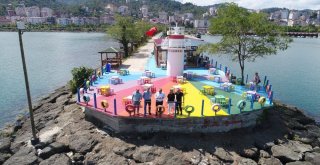 Görele Belediyesinden Mendirekte Çaybahçesi