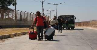 Suriyelilerin Türkiyeye Dönüşü Başladı