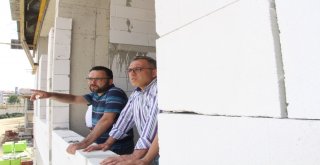 Kulanın Yeni Hastanesine Yerinde İnceleme