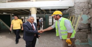 Başkan Memduh Büyükkılıç, Bozatlı Paşa Narlı Mescidinde