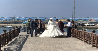 Yeni Çiftler, Mutluluklarını Akçakoca Sahillerinde Ölümsüzleştiriyor