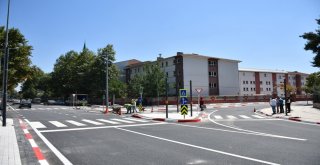 İnegölde Adliye Kavşağında Dönüşüm Tamamlandı