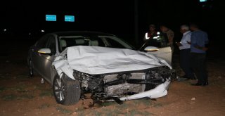 Şanlıurfada Ticari Taksi İle Otomobil Çarpıştı: 1İ Ağır, 5 Yaralı