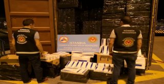 İstanbulda Kaçak Sigara Operasyonu