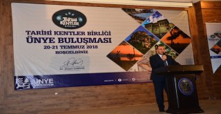 Kentlerin Tarihi Ünyede Konuşuldu
