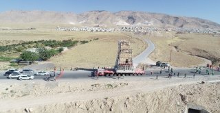 İmam Abdullah Türbesinin Minaresi Taşındı