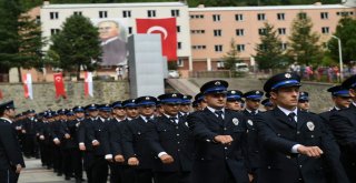 Trabzon Polis Meslek Eğitim Merkezi Yeni Mezunlarını Verdi