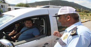Ispartada Kırmızı Düdük Ve Drone Eşliğinde Bayram Trafiği Denetimleri