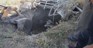 Çankırıda Fosseptik Çukuruna Düşen İnek Kurtarıldı
