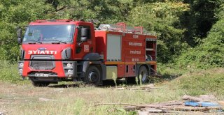 Kastamonuda Çıkan Orman Yangını Helikopter İle Söndürüldü