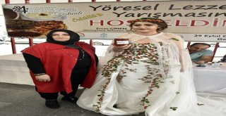 Kuşburnu Festivalinde Kuşburnulu Gelinlik İlgi Gördü