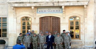2İnci Ordu Komutanı Orgeneral Temelden, Kilis Valisine Veda Ziyareti
