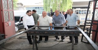 Başkan Aktepe, Büyük Sanayi Sitesinde İncelemelerde Bulundu